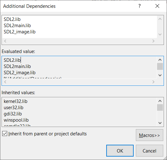 add additional dependencies