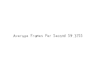 Calculating Frame Rate screenshot