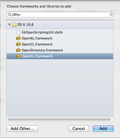 install opengl for mac os x