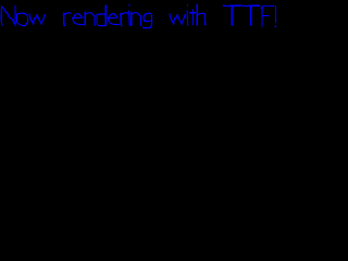 FreeType Fonts screenshot