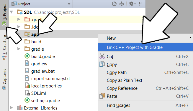 Lazy Foo' Productions - Setting up SDL 2 on Windows Android Studio 