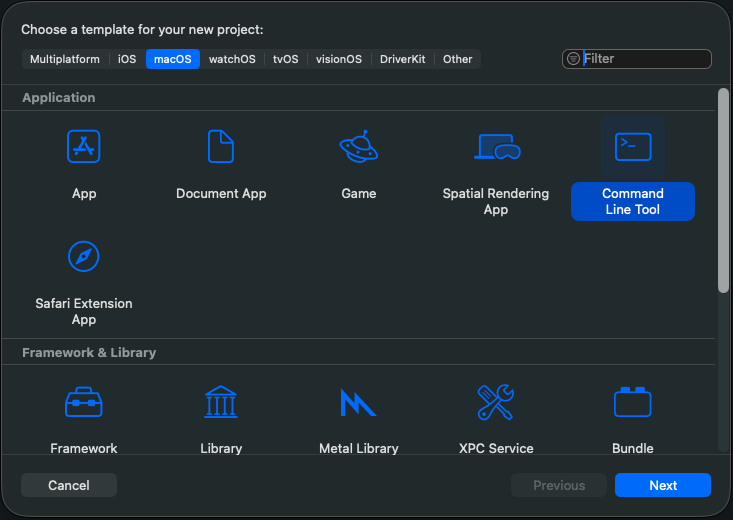 command line tool