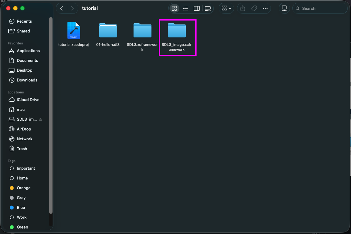 Copy SDL_image framework