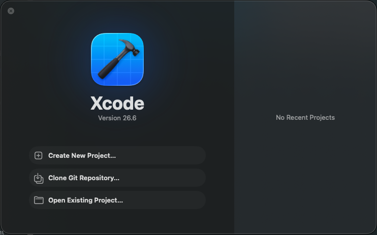 Create xcode project