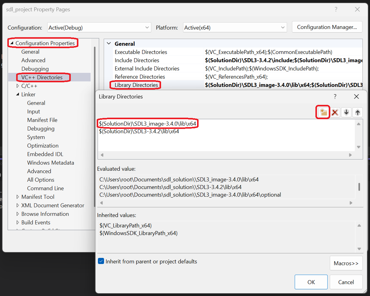 Add SDL image library